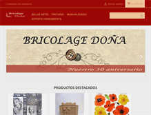 Tablet Screenshot of bricolajedona.com